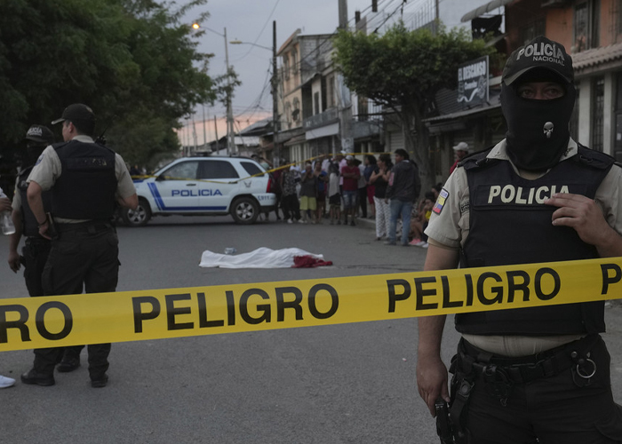 Foto: Noche de terror en Ecuador /cortesía