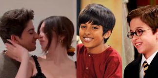 Foto: Inesperado beso entre Karan Brar y Josie Totah/Cortesía