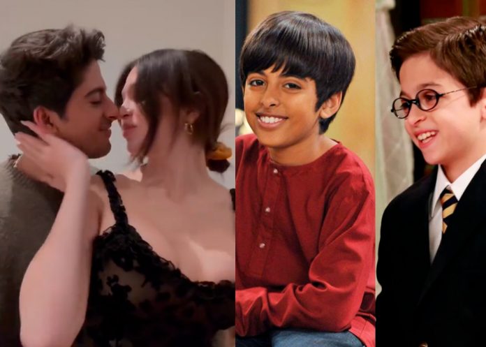 Foto: Inesperado beso entre Karan Brar y Josie Totah/Cortesía