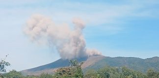 Foto: Volcán Telica registra exhalaciones, INETER monitorea de cerca/ Cortesía