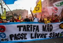 Foto: Protestas en Brasil /cortesía