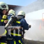 Foto: Bomberos de Nicaragua refuerzan preparación /TN8