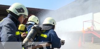 Foto: Bomberos de Nicaragua refuerzan preparación /TN8