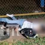 Foto: Accidente mortal en Managua Policía Nacional realiza investigaciones para esclarecer el hecho que dejó a un joven sin vida./TN8