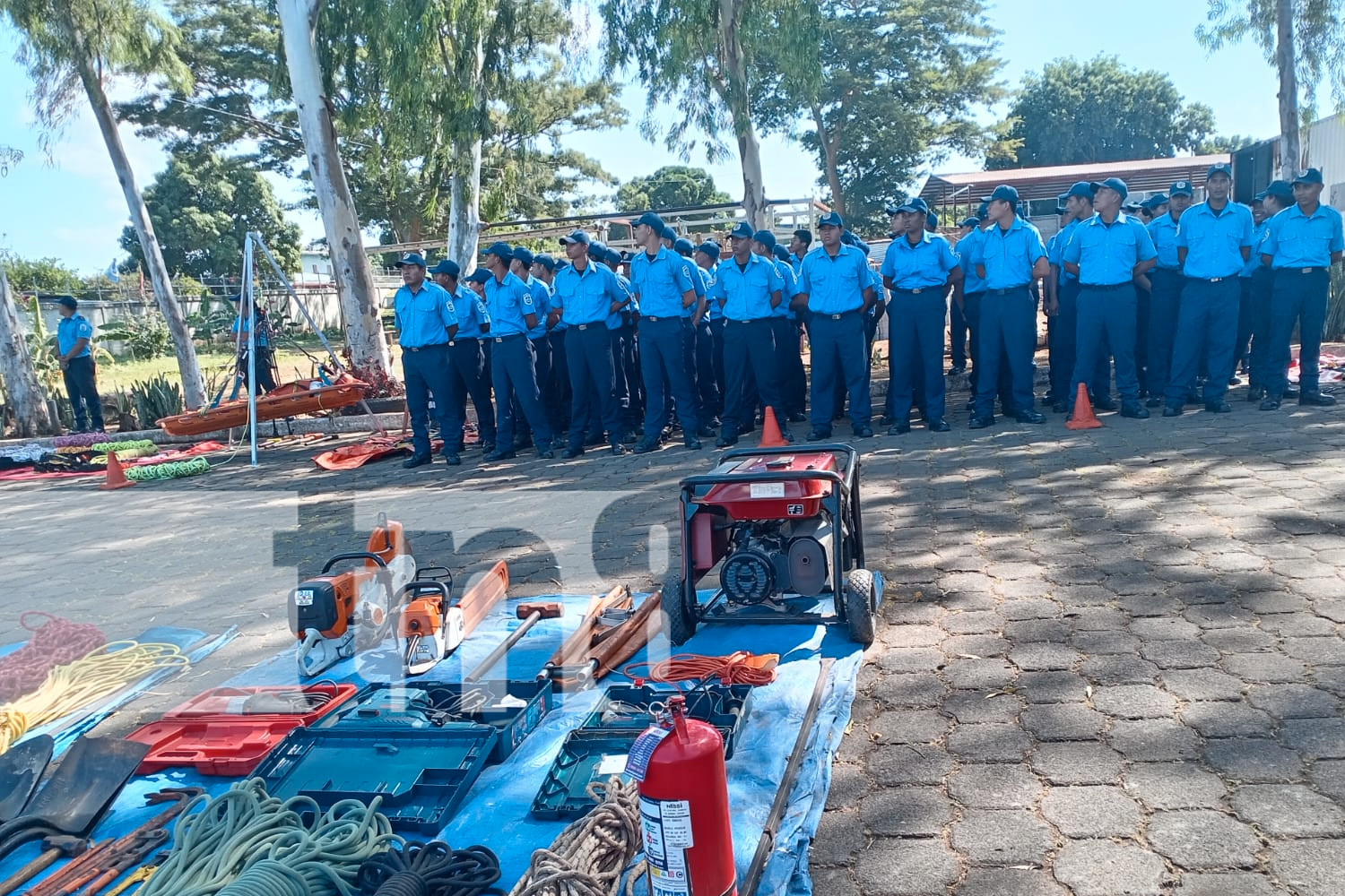 Foto: Academia Nacional de Bomberos fortalece capacidades operativas con simulacro/TN8