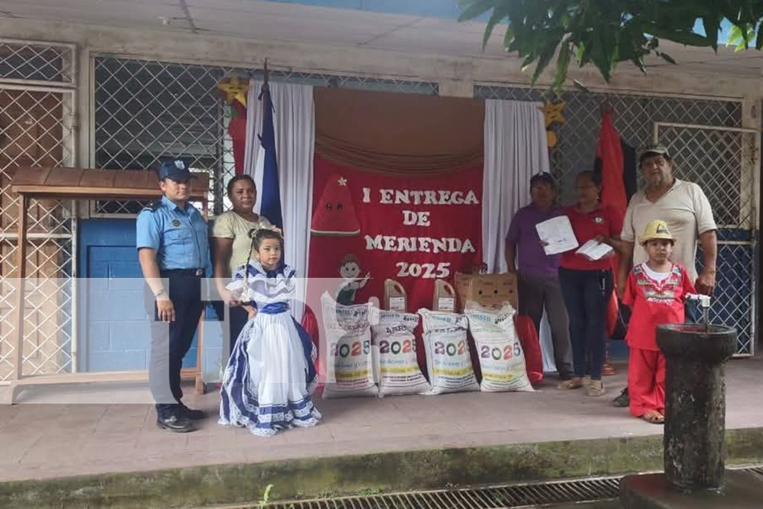 Foto: La merienda escolar ya llegó a la Isla de Ometepe /TN8