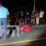 Foto: Tragedia en Ticuantepe: Accidente de tránsito deja un fallecido y dos lesionados/TN8