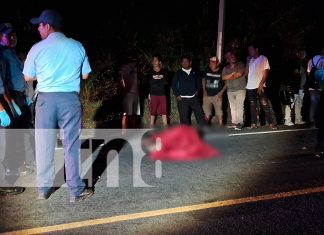 Foto: Tragedia en Ticuantepe: Accidente de tránsito deja un fallecido y dos lesionados/TN8