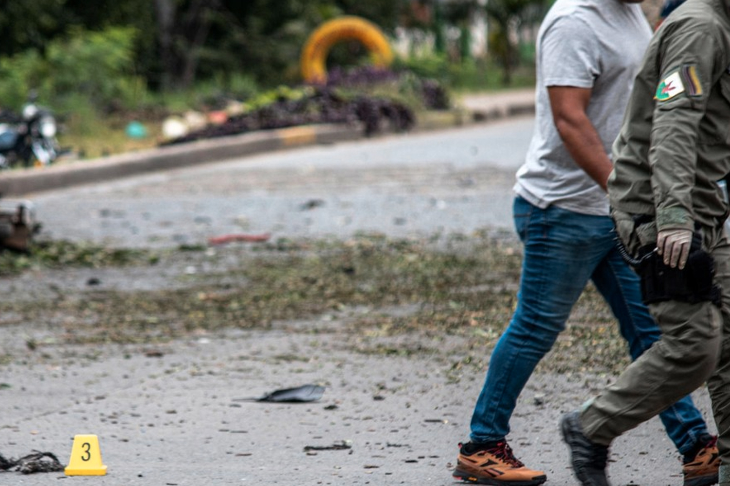 Foto: Enfrentamientos en Colombia/Cortesía