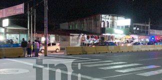 Foto: Motociclista irrespeta paso peatonal y mata a peatón en el Mercado Roberto Huembes/TN8