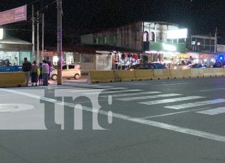 Foto: Motociclista irrespeta paso peatonal y mata a peatón en el Mercado Roberto Huembes/TN8