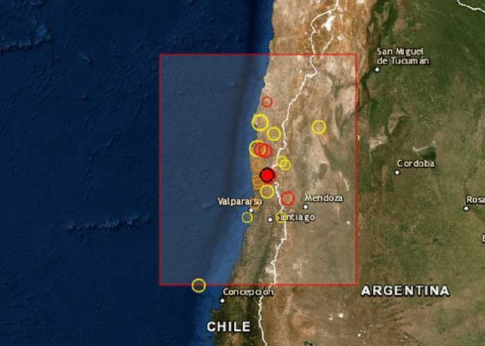 Foto: Fuerte sismo de magnitud 6,1 sacude el norte de Chile / Cortesía