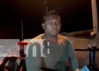 Foto: Sujeto golpea a su esposa y agrede con garrote a su suegro en Linda Vista, Managua/TN8