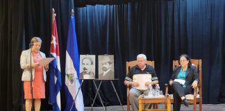 Foto: Embajada de Nicaragua en Cuba rindió homenaje a Rubén Darío