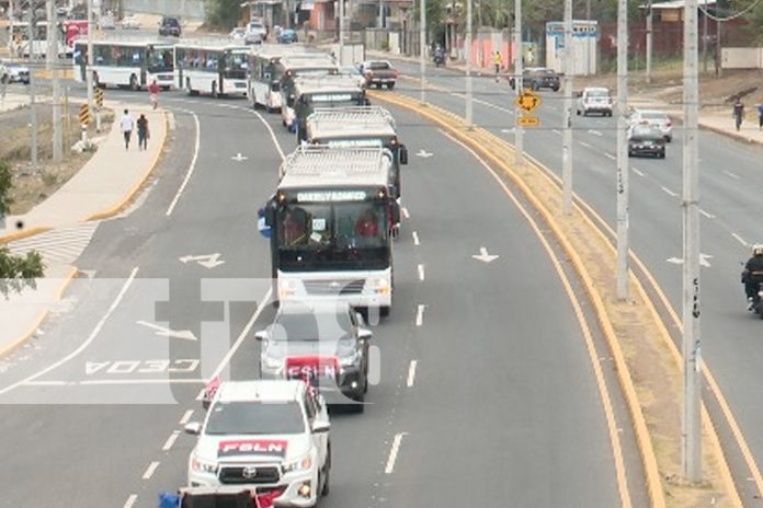 Foto: ¡Bendiciones sobre ruedas! Nicaragua recibe 110 autobuses desde China/TN8