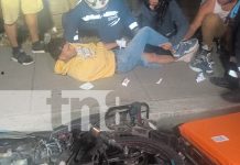 Foto: Ciclista en estado de ebriedad provoca colisión con motociclista en Estelí/TN8