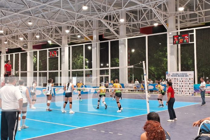 Foto: Arranca la Liga Femenina de Vóleibol: Las Leonas de Managua triunfan en el inaugural/TN8