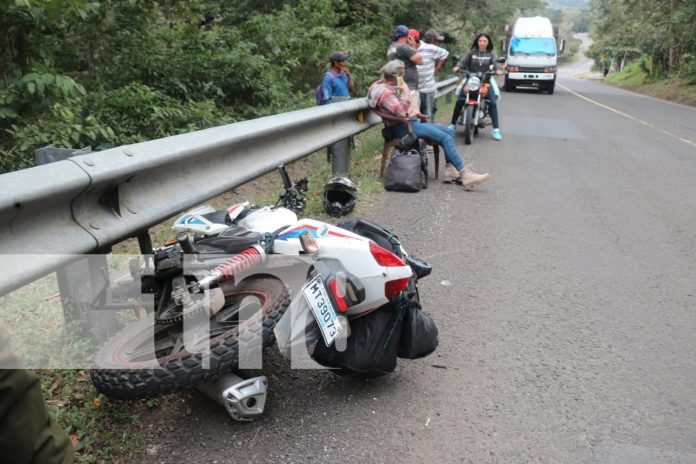 Foto: Kilómetro 160 de la carretera que conduce de la ciudad de Matagalpa/TN8