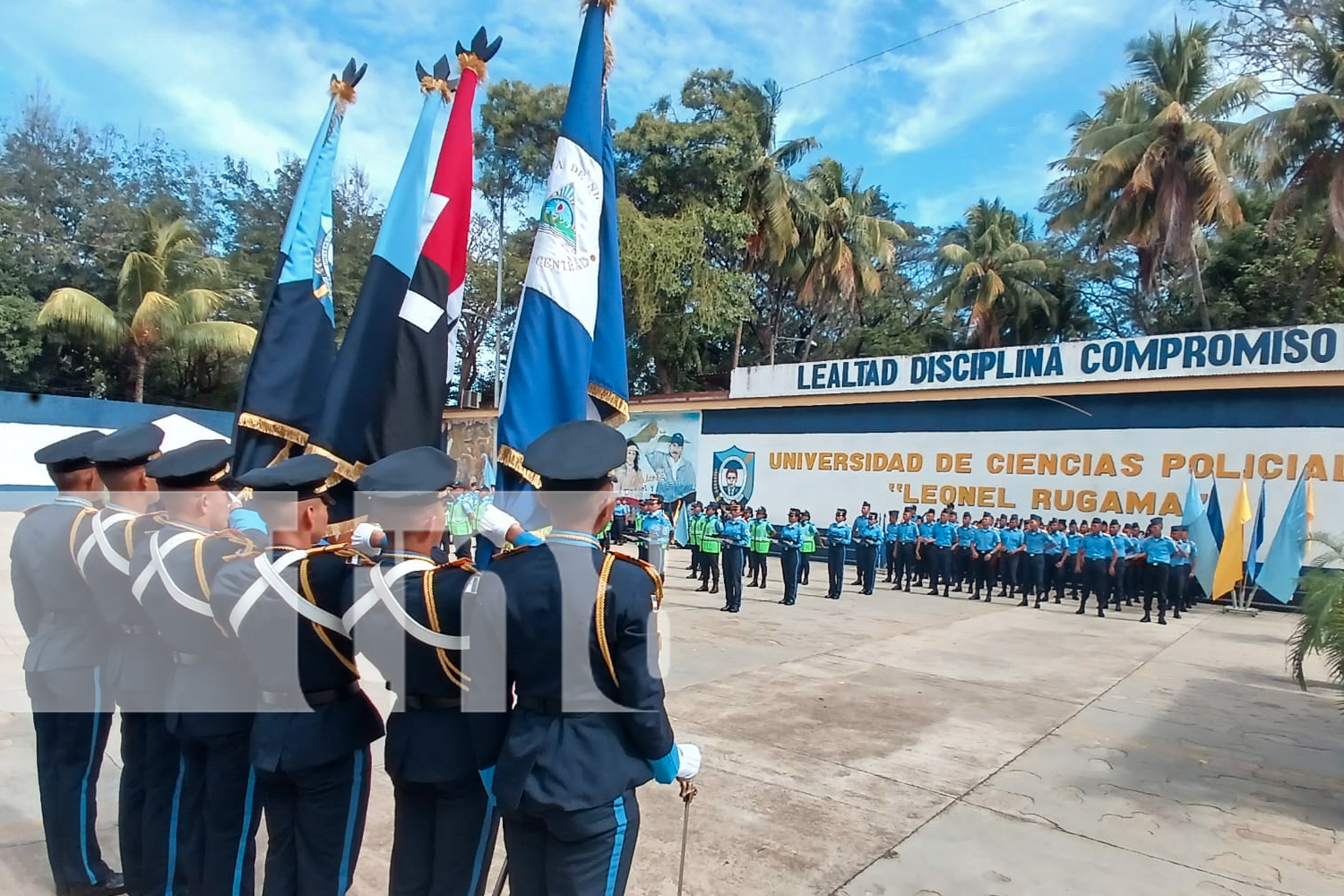 Foto: Foto: graduación del segundo curso básico de la Policía Nacional/TN8