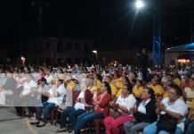 Foto: Una noche de clamor por nuestra nación en el municipio de Nandaime/TN8