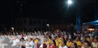 Foto: Una noche de clamor por nuestra nación en el municipio de Nandaime/TN8