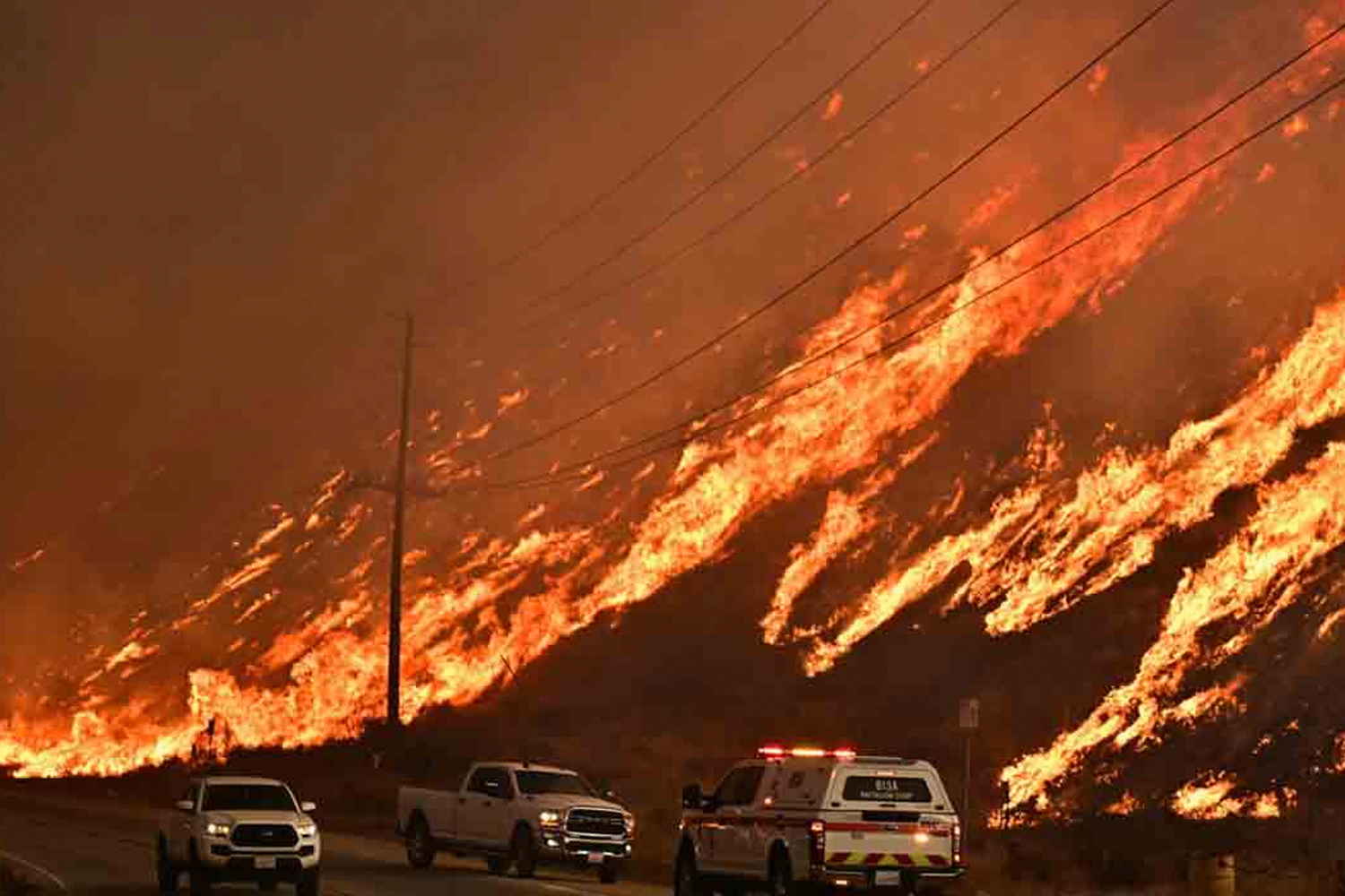 Foto: Nuevo incendio en Los Ángeles /Cortesía