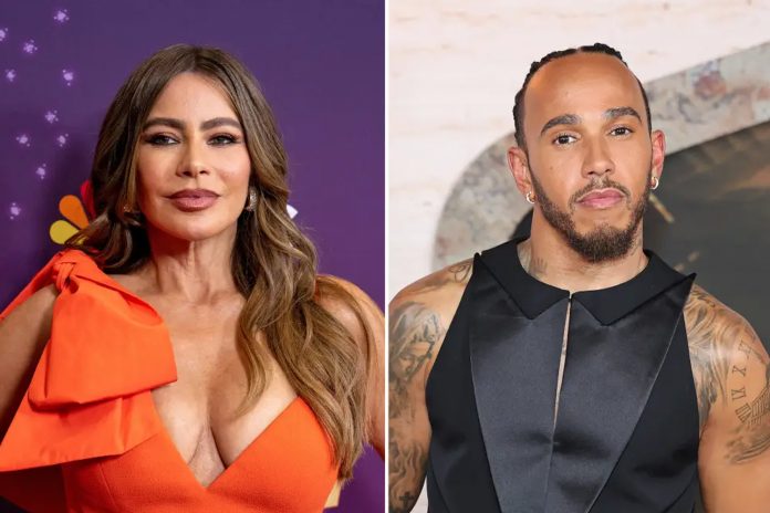 Foto: Sofía Vergara y Lewis Hamilton desatan rumores de romance /Cortesía