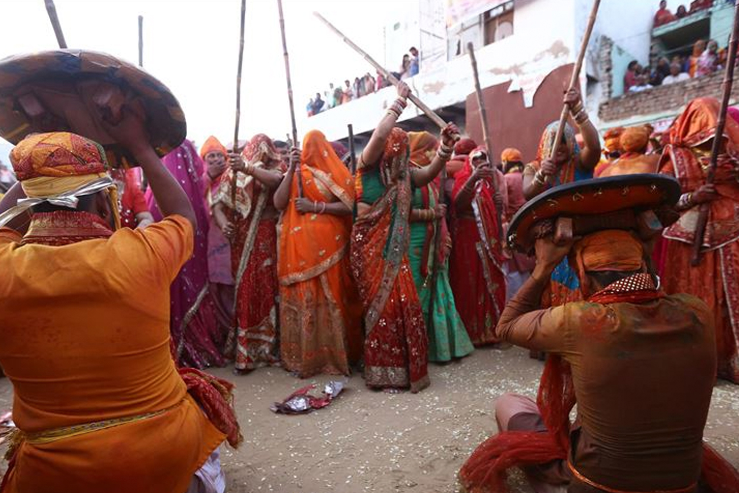 Foto: Estampida deja seis muertos en sur de la India /Cortesía