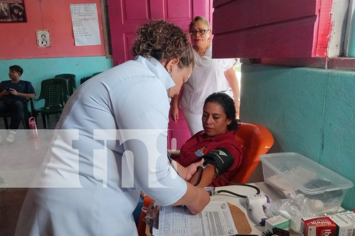 Foto: Las familias del barrio Macaraly, en el Distrito V de Managua/TN8