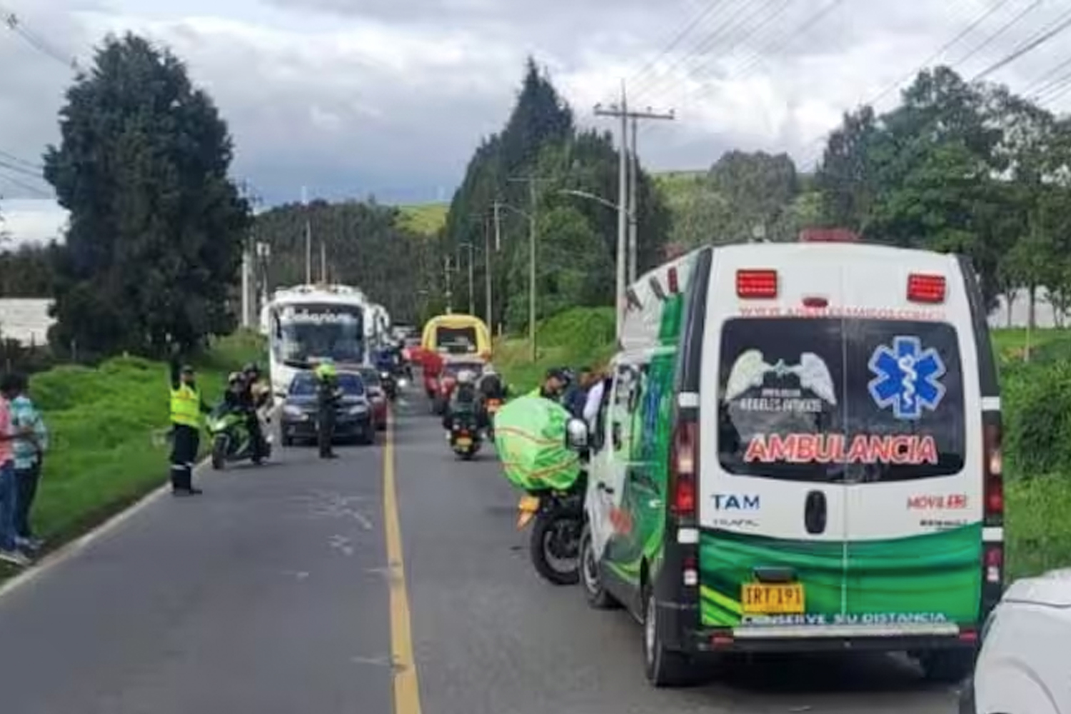 Foto: Lamentable accidente de tránsito en Colombia /Cortesía