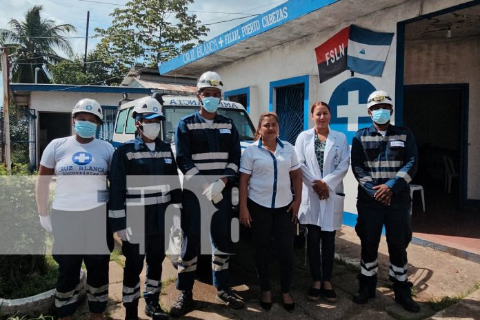 Foto: Nueva ambulancia en Puerto Cabezas/TN8