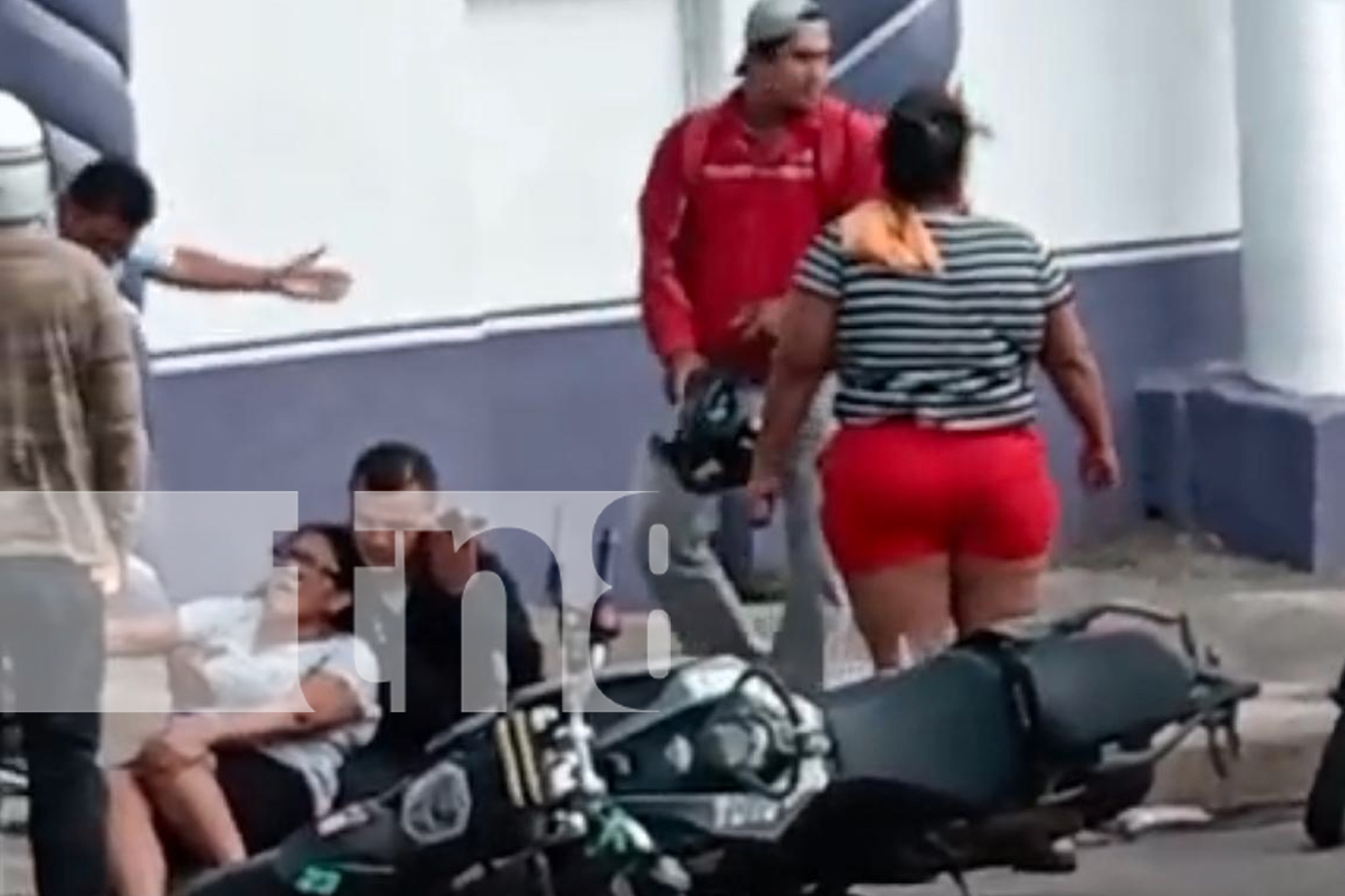 Foto: Accidente deja a mujer con fractura en Juigalpa/TN8