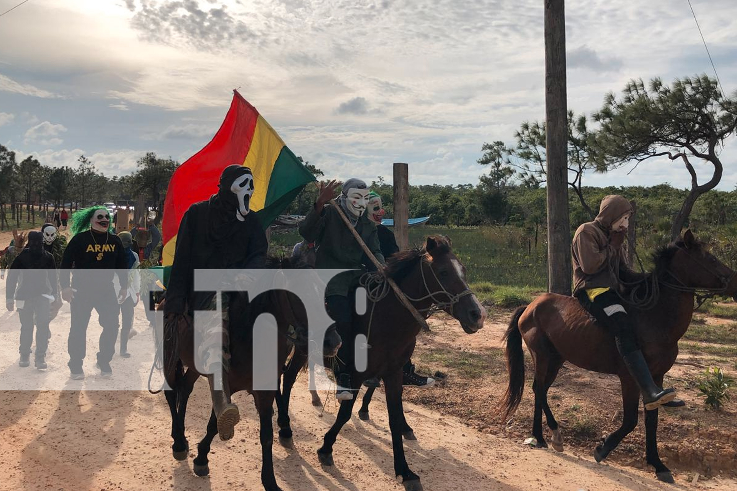 Foto: Familias de Puerto Cabezas celebran el Año Nuevo con el tradicional King Pulanka/TN8