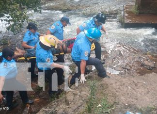 Foto: Tragedia en El Ayote: Hombre fallece al caer 10 metros desde el Puente Central/TN8