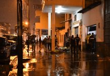 Foto: Noche de terror en Ecuador /cortesía