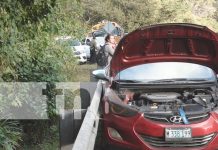 Foto: Accidente de tránsito en la cuesta de La Cucamonga, Estelí/TN8