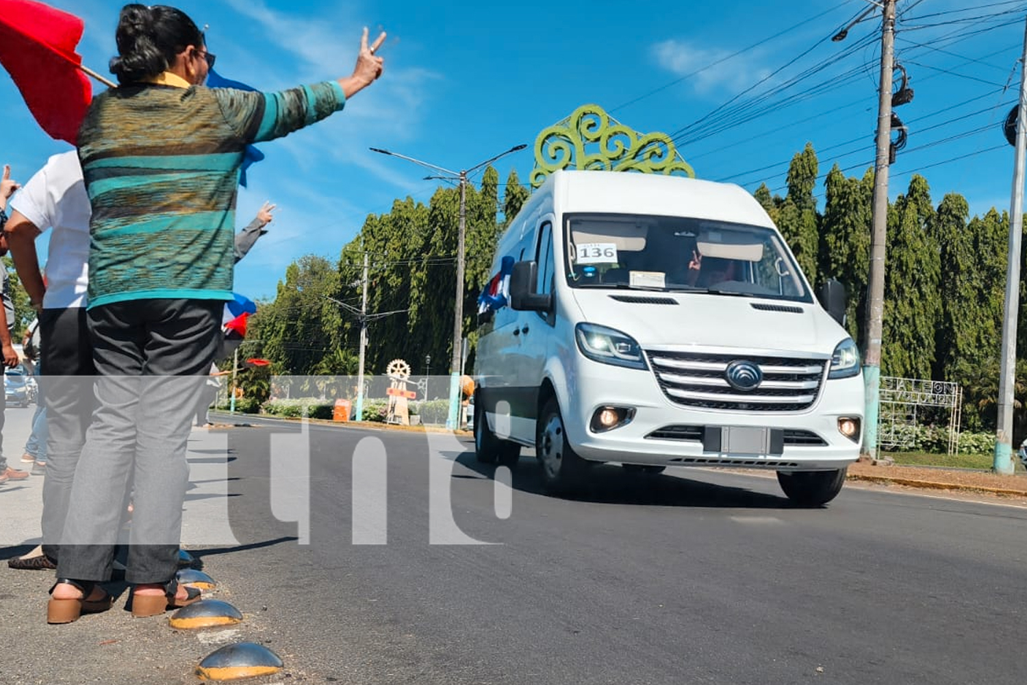 Foto: Nicaragua recibe 200 microbuses de China para mejorar transporte público/TN8