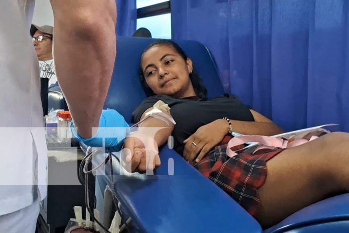 Foto: Carazo realiza exitosa colecta de sangre /TN8