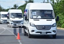 Foto: 200 modernos buses llegan a Managua /TN8