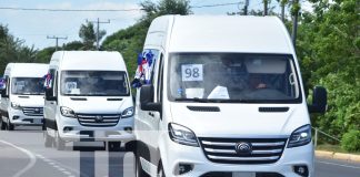 Foto: 200 modernos buses llegan a Managua /TN8