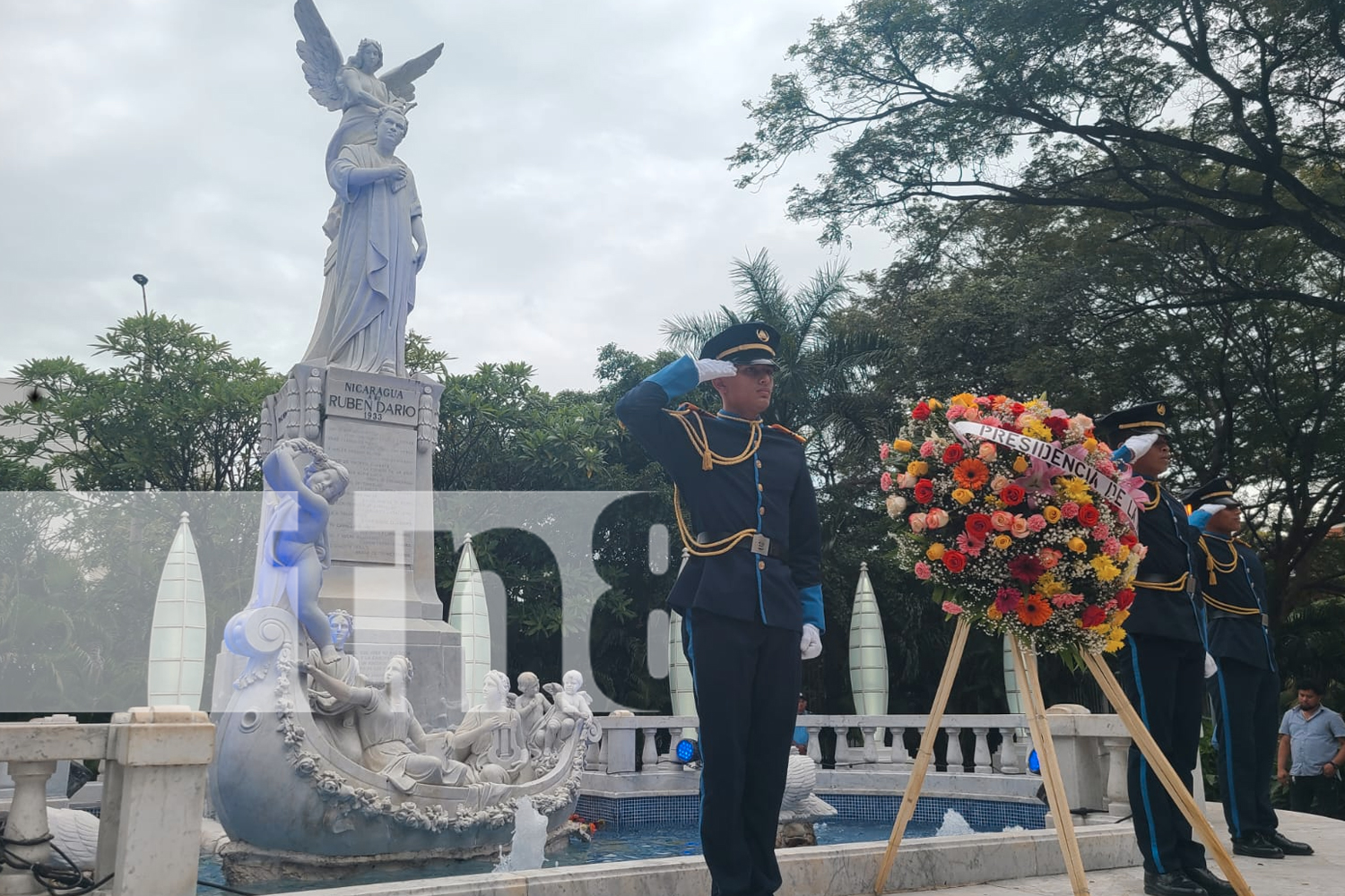 Foto: Presidencia de Nicaragua conmemora 158 años del natalicio de Rubén Darío/TN8