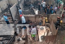 Foto: Triste inicio de año: abuelito de Diriomo pierde su vivienda en un incendio/TN8