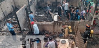 Foto: Triste inicio de año: abuelito de Diriomo pierde su vivienda en un incendio/TN8