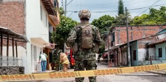 Foto: Enfrentamientos en Colombia/Cortesía