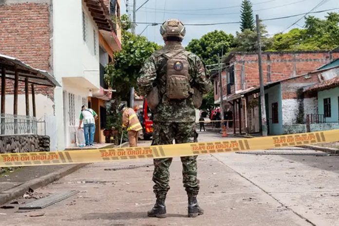 Foto: Enfrentamientos en Colombia/Cortesía