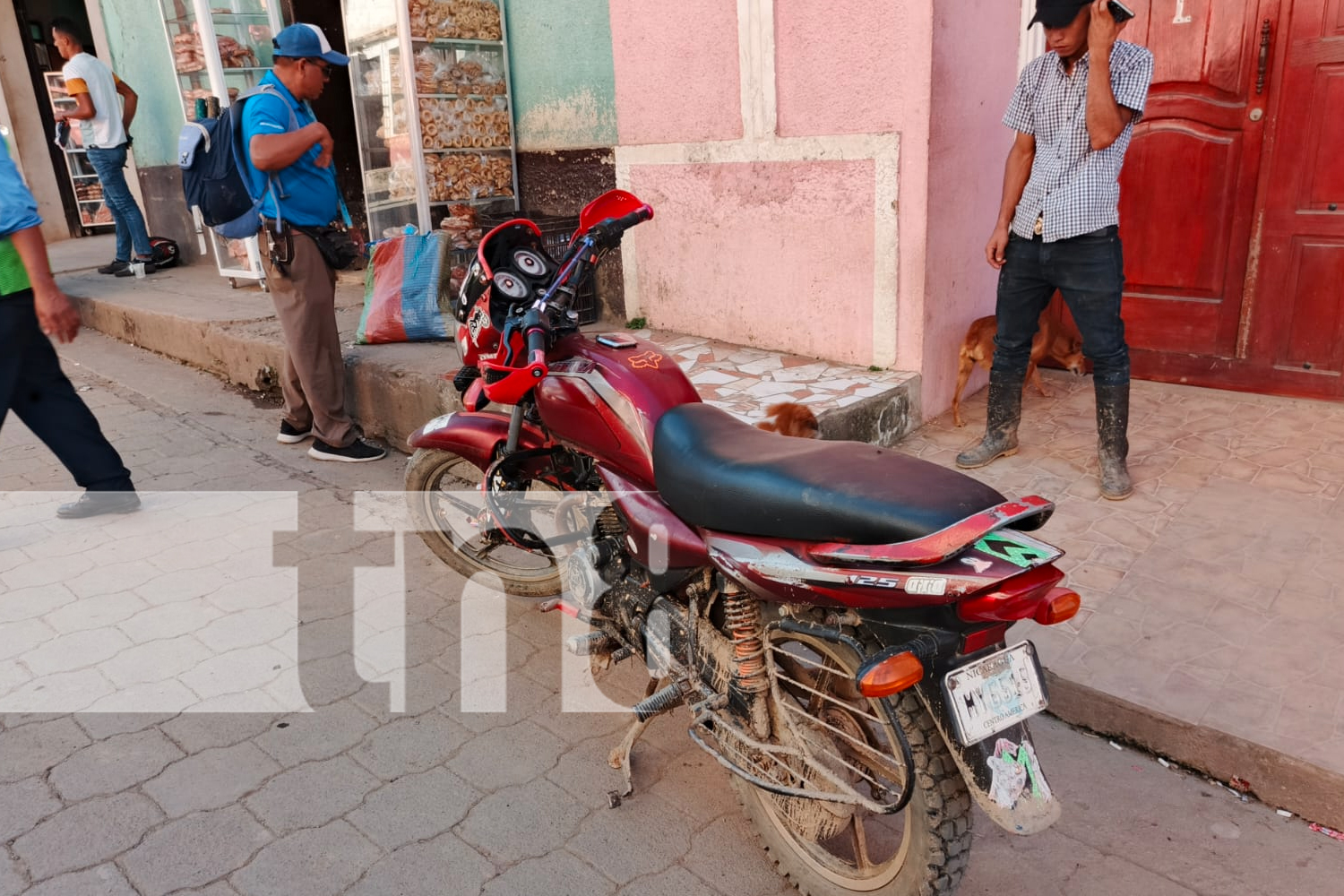 Foto:En menos de 24 horas, la Policía Nacional recuperó una motocicleta robada en San Juan del Río Coco. ¡Gran trabajo de los agentes! /TN8