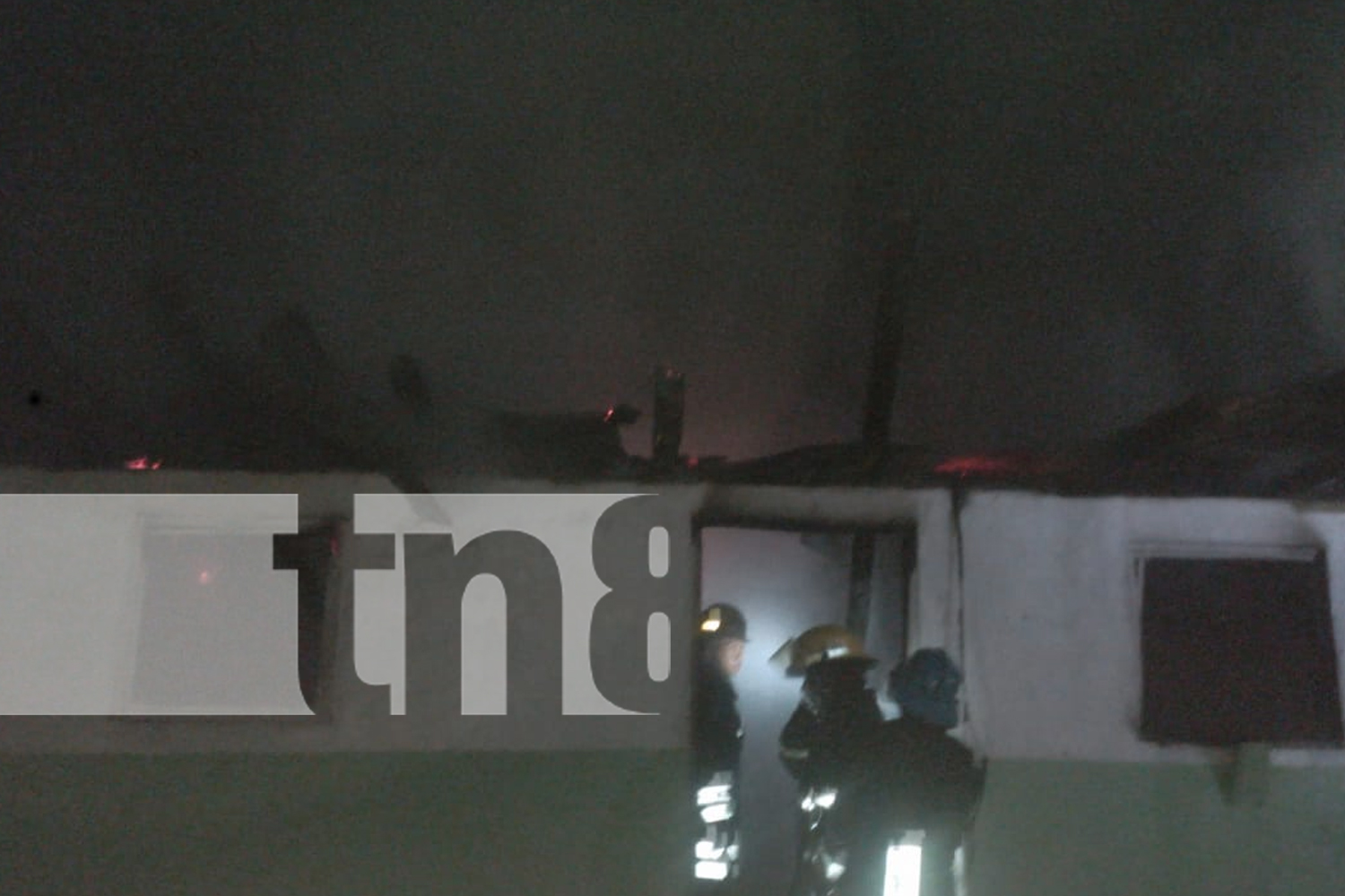 Foto: Incendio arrasa con todo en una vivienda en Rancho Grande, Matagalpa/TN8