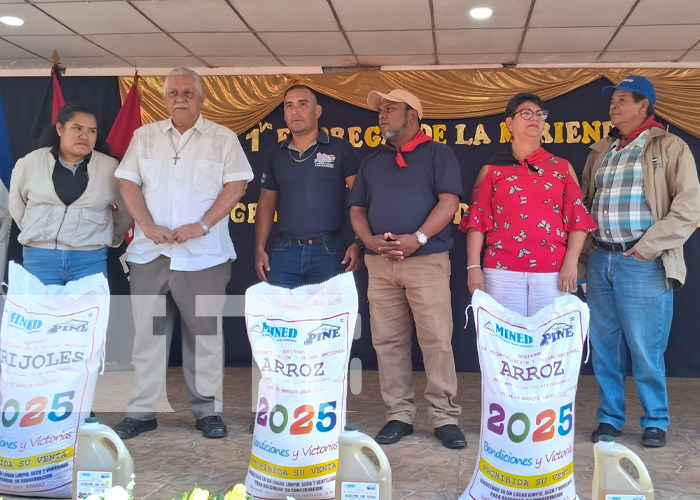 Foto: Merienda escolar 2025 llega a Carazo /TN8