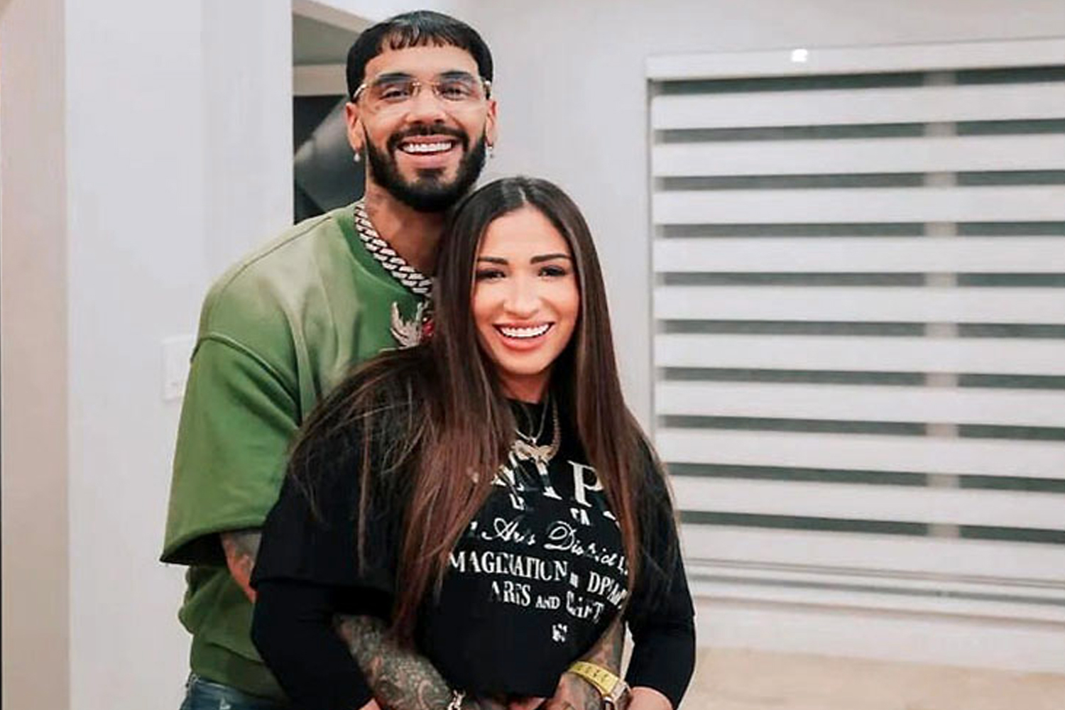 Foto: Anuel AA ha dado la bienvenida a su cuarta hija/Cortesía