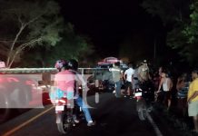 Foto: Accidente mortal en Chinandega/TN8